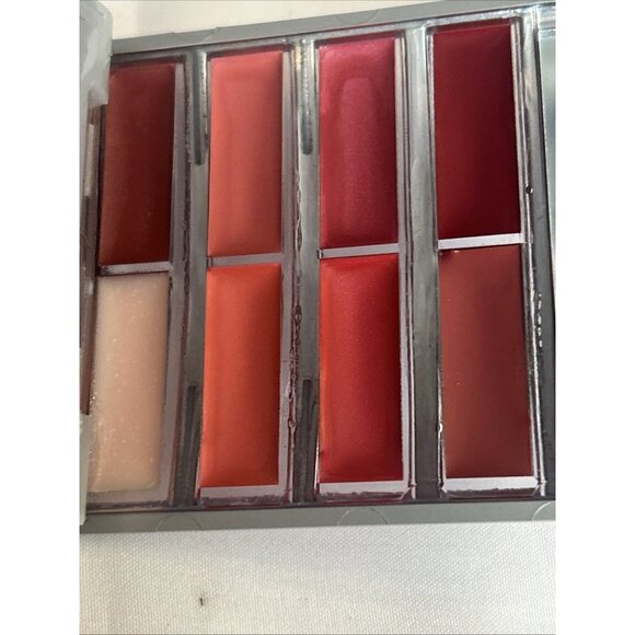 Models Prefer palette w/ 2 Blush 6Eyeshadow 8 cream lipsticks #3 mauve-red shade - Picture 8 of 11